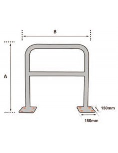 Barrera de seguridad Metalworks BAR415NJ 2