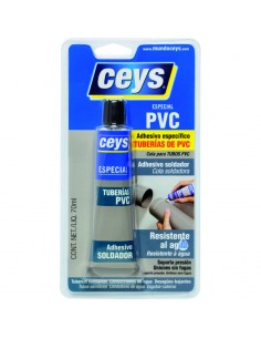Adhesivo especial tuberías PVC tubo 70ml Ceys