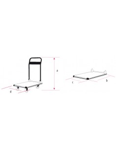 Carro plegable aluminio Maxima M10504 2