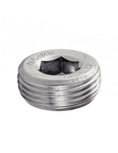 Tapón Allen DIN 906 inox A4 gas