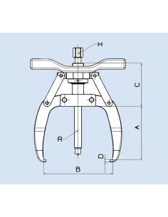 Extractor 3 patas Forza 7500T 2
