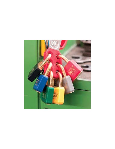 Aldaba bloqueo Abus 805840 roja