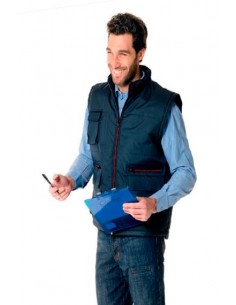 Chaleco acolchado multibolsillos Ring Azul 2