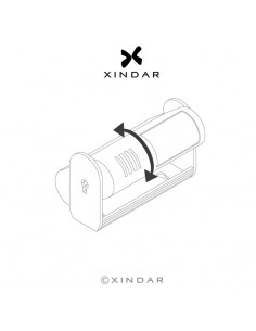 Detector movimiento con alarma y timbre Xindar Kytty 2