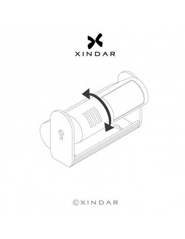 Detector movimiento con alarma y timbre Xindar Kytty