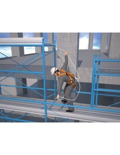 Arnés 2 puntos + absorbedor doble cuerda 2m ELARA280 2