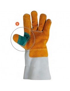 Guantes cuero Mafepe Uro Pike 4x4 T-9 2