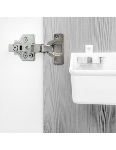 Bisagra cazoleta Ø35 recta X91 (20 uds.) Emuca 1011307 2