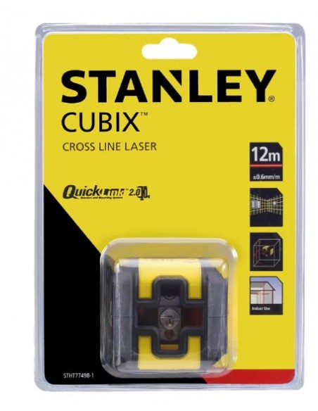 Nivel laser rojo cruz Cubix Stanley STHT77498-1