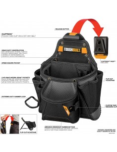 Bolso ClipTech Toughbuilt TB-CT-01 2