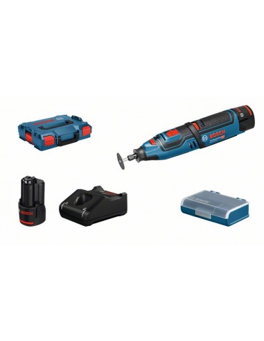 Multiherramienta batería 2x2Ah L-BOXX Bosch GRO...