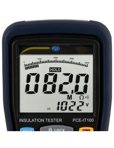 Medidor de aislamiento PCE-IT100