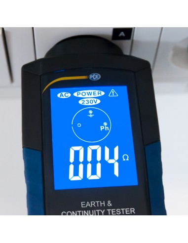 Medidor contra tierra PCE-ECT 50
