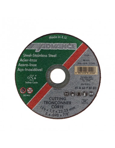 Disco corte acero-inox Advance 125x1,2