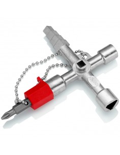 Llave universal cabinas control Profi-Key Knipex 001104 2
