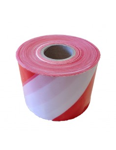 Cinta señalizar roja/blanca 70mm x 200m 2