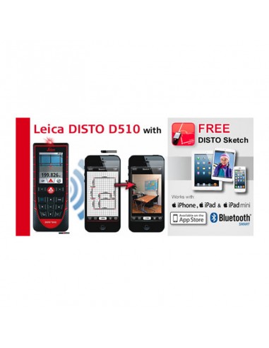 Medidor láser Leica Disto D510